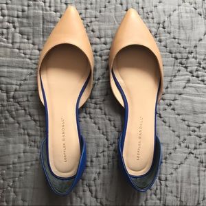 Loeffler Randall Emma Colorblock d'Orsay Flat-Sz 8